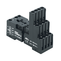 Монтажные колодки KIPPRIBOR PYF-044BE, PYF-144BE (для 4-контактных промежуточных реле серии RP)