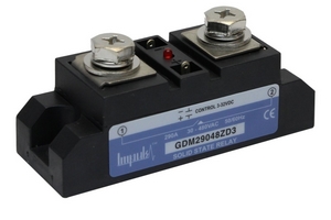 Однофазные твердотельные реле в корпусе промышленного исполнения GDM