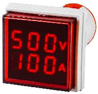 Цифровой индикатор тока и напряжения Omix T33-AV2-1-N2