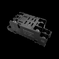 Монтажные колодки KIPPRIBOR PYF-025BE и PYF-045BE (для 2- и 4-контактных промежуточных реле серии REP)