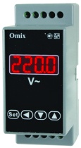 Вольтметр однофазный на DIN-рейку Omix D2-V1-1