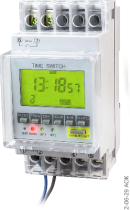 Недельное реле времени (таймер) ARCOM-DHC8A-2A