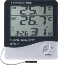 Индикатор температуры и влажности воздуха HTC-2