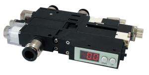 Электро-пневматическая система генерации и контроля вакуума на основе вакуумного эжектора ARV