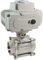 Кран шаровой КПР-3 с электроприводом ЭПР3