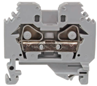 Клемма пружинная самозажимная проходная JUT3-6W