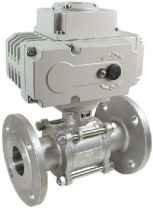 Кран шаровой КПР-3Ф с электроприводом ЭПР3