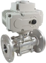 Кран шаровой КПР-3Ф с электроприводом ЭПР3