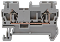 Клемма пружинная самозажимная проходная JUT3-2.5