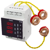 Амперметр трехфазный на DIN-рейку с общим релейным выходом Omix D3-A3-3-K-N9