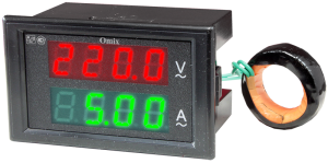 Вольтамперметр однофазный щитовой Omix P74-AV2-1