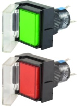 Кнопка 16 мм с подсветкой AR-SD16-11CFDFG