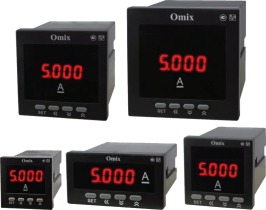 Амперметр постоянного тока щитовой Omix DA1